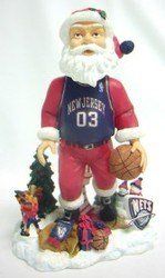 New Jersey Nets Santa Forever Collectibles Bobblehead