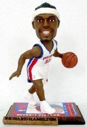 Detroit Pistons Richard Hamilton Ticket Base Forever Collectibles Bobblehead