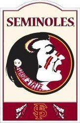 Florida State Seminoles Nostalgic Metal Sign