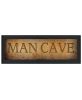 "Man Cave" by Artisan John Jones; Ready to Hang Framed Print; Black Frame