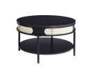 Colson Coffee Table ; Black Finish LV01076