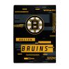 Bruins OFFICIAL NHL "Digitize" Raschel Throw Blanket;  60" x 80"