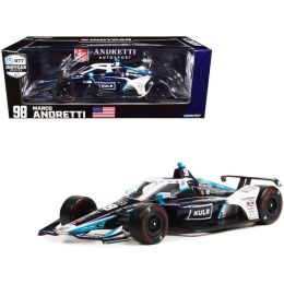 Dallara IndyCar #98 Marco Andretti "KULR Technology Group" Andretti Autosport "NTT IndyCar Series" (2022) 1/18 Diecast Model Car by Greenlight