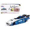 2021 Brute Force Chevrolet Camaro John Force "Peak" NHRA Funny Car "John Force Racing" 1/24 Diecast Model Car by Auto World