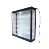Showcase Wall Mount 5 Tier Display Case with Mirror Back Panel "Mijo Exclusives" for 1/64-1/43 Scale Models