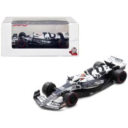 AlphaTauri AT03 #22 Yuki Tsunoda "Scuderia AlphaTauri" F1 Formula One World Championship (2022) 1/64 Diecast Model Car by Sparky