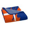 Islanders OFFICIAL NHL "Run" Micro Raschel Throw Blanket;  46" x 60"