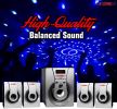 Home Theater Speaker Set 8 inch 4.1 Channel System Bluetooth Surround Speakers Cinema Tv Acoustic Audio Entertainment USB 8" Subwoofer 5 Core HT4126