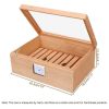 Spanish Cedar Wood Cigar Cooler Humidor Accessory Tools Cigaret Box