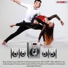 Home Theater Speaker Set 8 inch 4.1 Channel System Bluetooth Surround Speakers Cinema Tv Acoustic Audio Entertainment USB 8" Subwoofer 5 Core HT4126