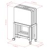 Allen 5-Pc Snack Table Set, Coffee