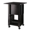 Sophia 5-Pc Snack Table Set, Drop Leaf Top, Coffee