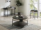 Colson Coffee Table ; Black Finish LV01076