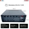 Amplifier Home Audio Receiver Amp Home Stereo System USB Input 3 Mic Aux Mini Amplifier for Speakers Surround Sound 5 Core AMP 30W-UTX-DLX