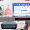 Amplifier Home Audio Receiver Amp Home Stereo System USB Input 3 Mic Aux Mini Amplifier for Speakers Surround Sound 5 Core AMP 30W-UTX-DLX