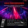 Amplifier Home Audio Receiver Amp Home Stereo System USB Input 3 Mic Aux Mini Amplifier for Speakers Surround Sound 5 Core AMP 40W-UTX-DLX