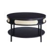 Colson Coffee Table ; Black Finish LV01076