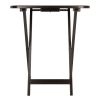 Cade 2-Pc Oversize Snack Table Set, Coffee