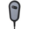vidaXL Massage Recliner Black Faux Leather