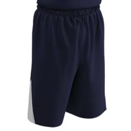 Champro Adult DRI GEAR Pro Plus Basketball Short Nvy Wht 2XL