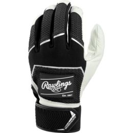 Rawlings Workhorse Batting Gloves-Black-S