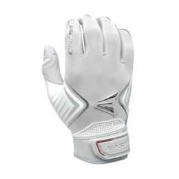 Easton Ghost Fastpitch Batting Gloves-White-XL