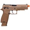 Sig Sauer Proforce Series M17 Blowback AirSoft CO2 Pistol - Tan