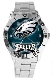 NFL Men's Steel Band Quartz Watch (Color: 1)