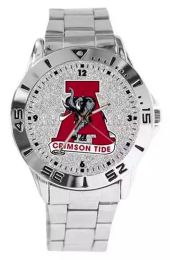 NFL Men's Steel Band Quartz Watch (Color: 4)