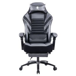 Seat Height Adjustable Swivel Racing Office Computer Ergonomic Video Game Chair (Color: as Pic)