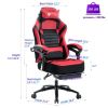 Vanbow.Seat Height Adjustable Swivel Racing Office Computer Ergonomic Video Game Chair