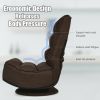 5-Position Folding Floor Gaming Chair