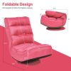 5-Position Folding Floor Gaming Chair
