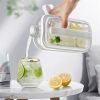 1pc Silicone Collapsible Ice Ball Jug; Easy Release Mold Ice Maker; Pour Out Ice Ball; Whisky & Cocktail Ice Tray