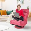 5-Position Folding Floor Gaming Chair