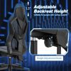 Gaming Chair with Adjustable Mesh Back