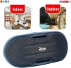 Outdoor Speaker Wired Waterproof Stereo Wall Mount Surround Sound Patio; White WS27 Ratings Amazon Indoor 5Core Backyard (Black)